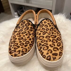 NEW Soludos Bondi Sneaker Leopard 8.5